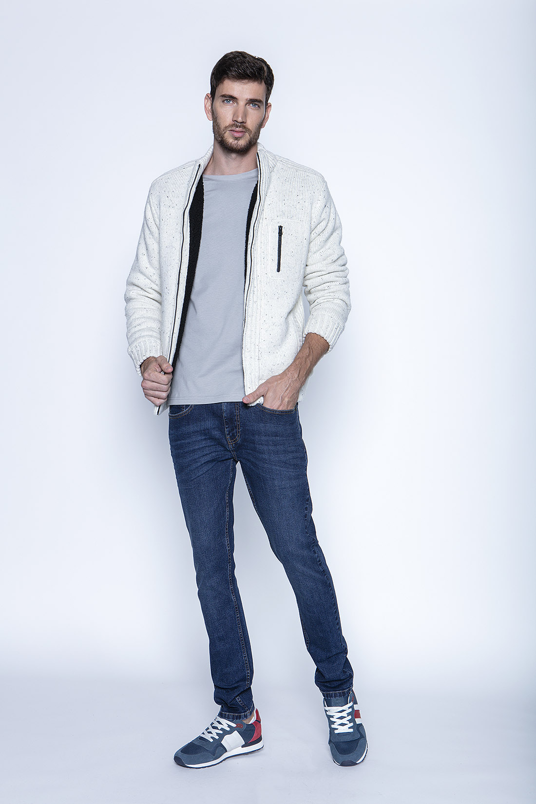 SWEATER CLEARWATER FJ ECRU - 4