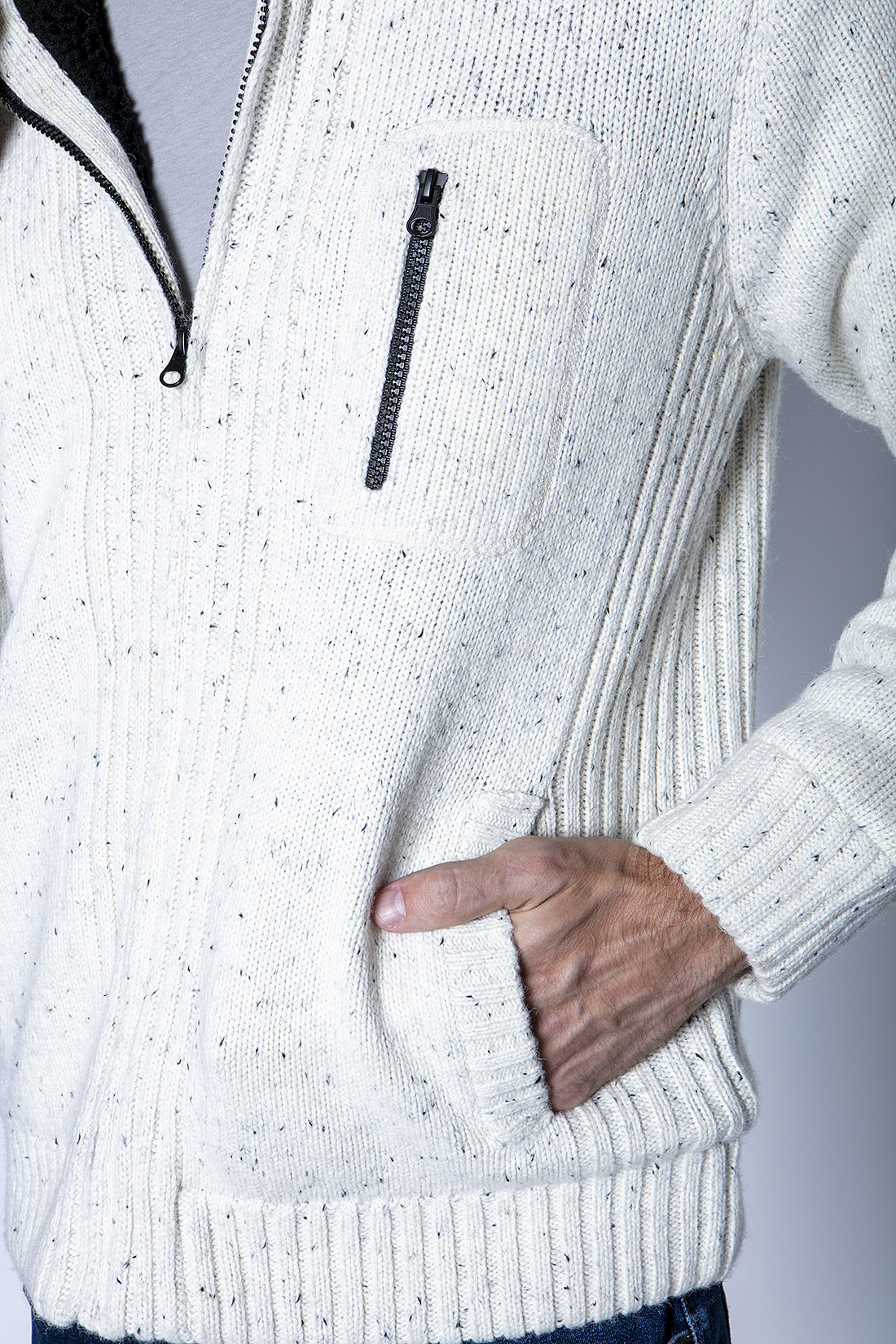 SWEATER CLEARWATER FJ ECRU - 5