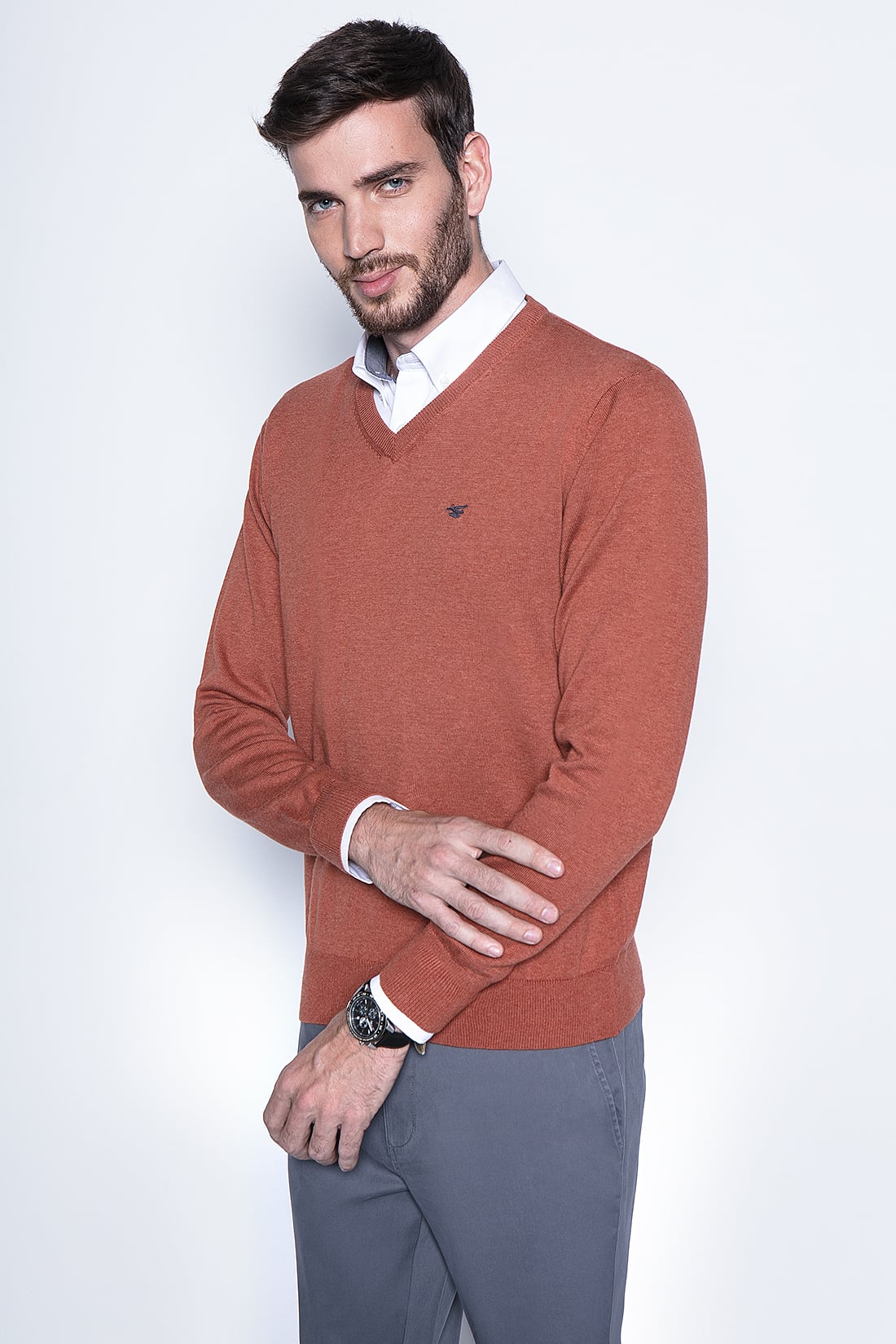 MELANGE SWEATER SMART CASUAL L/S - 1