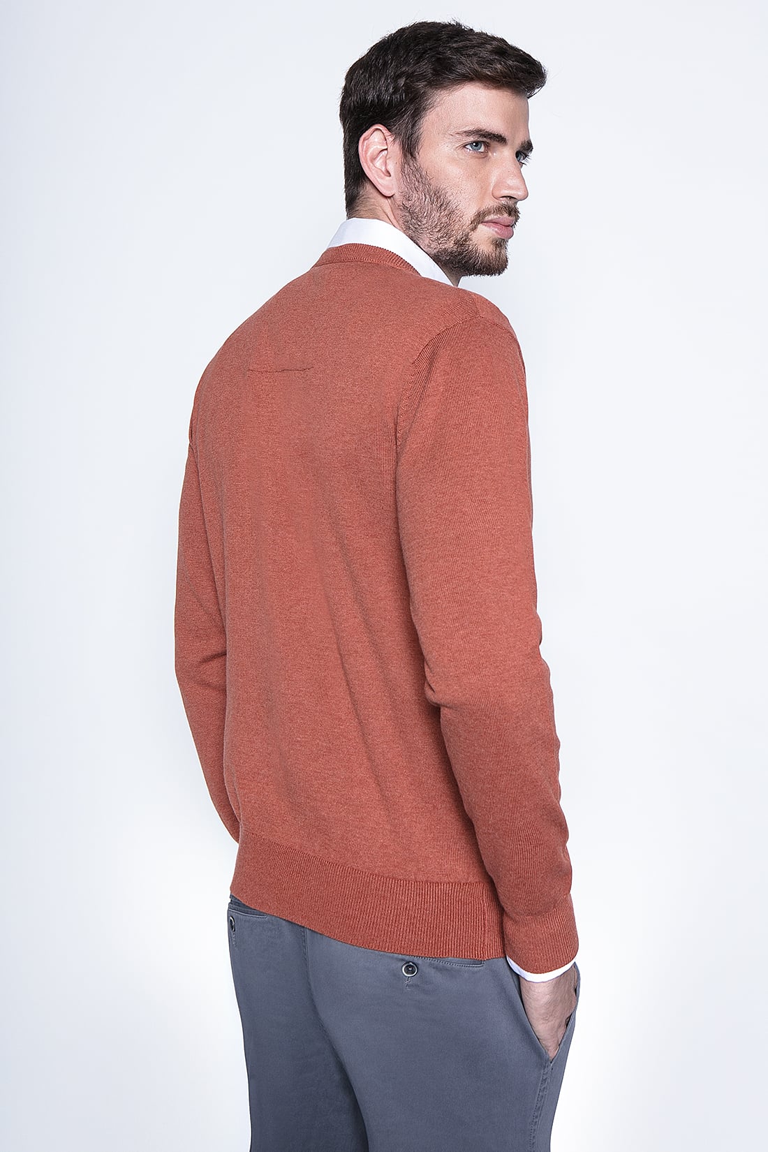 MELANGE SWEATER SMART CASUAL L/S - 2