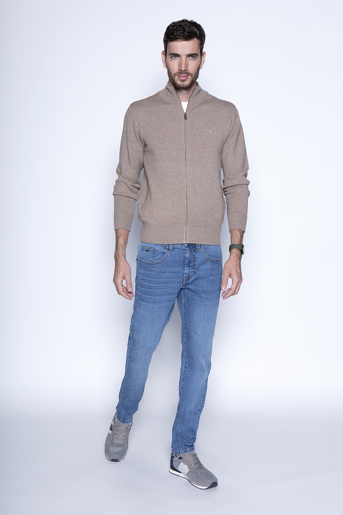 SWEATER BERKELEY F CARAMEL - 4