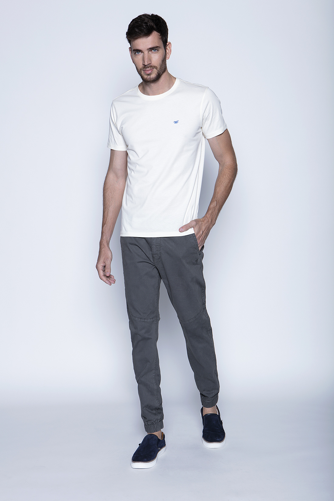 POLERA BÁSICA MC WHITE - 4
