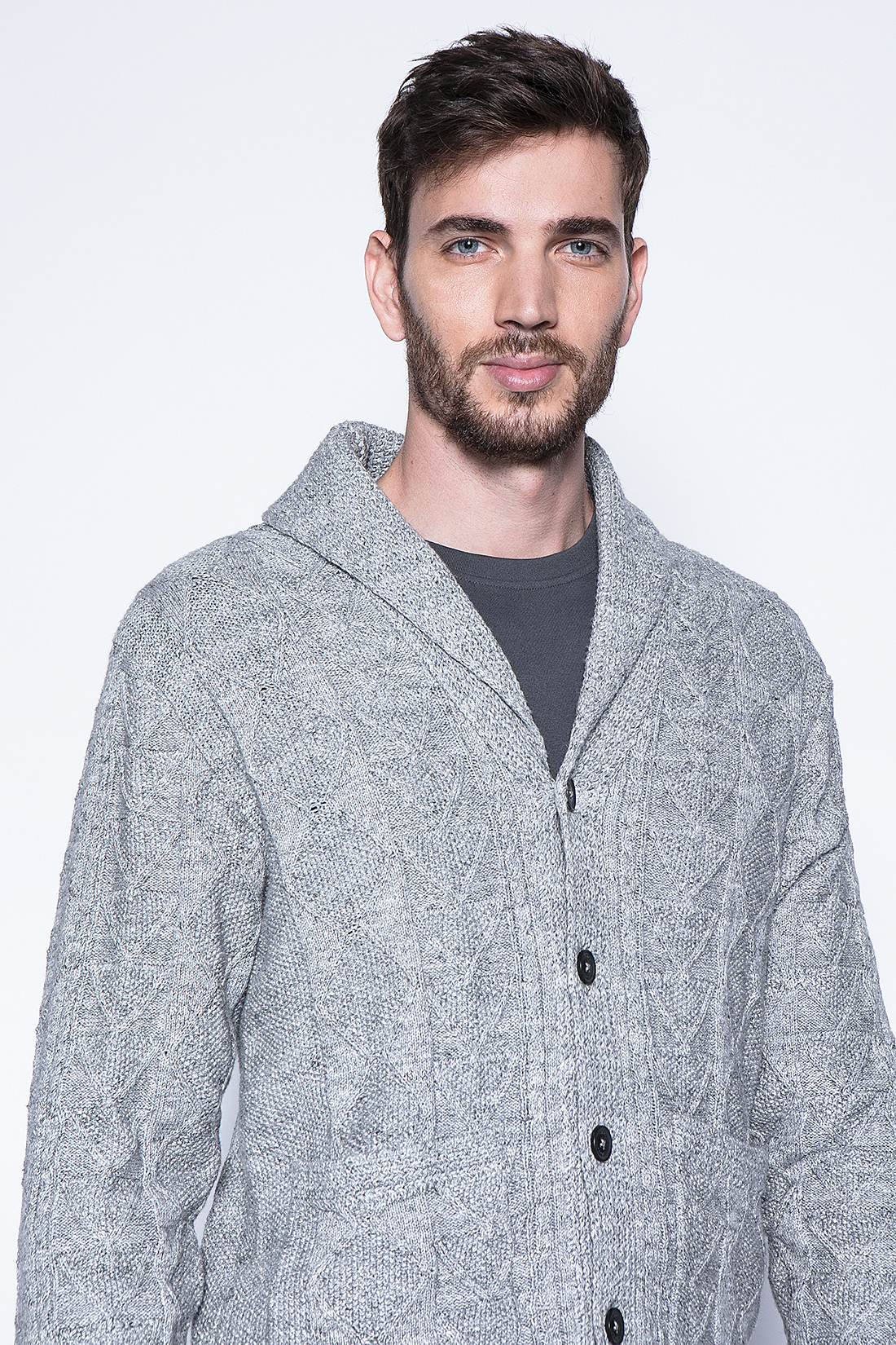 CARDIGAN CLIFTON F LT GREY - 3