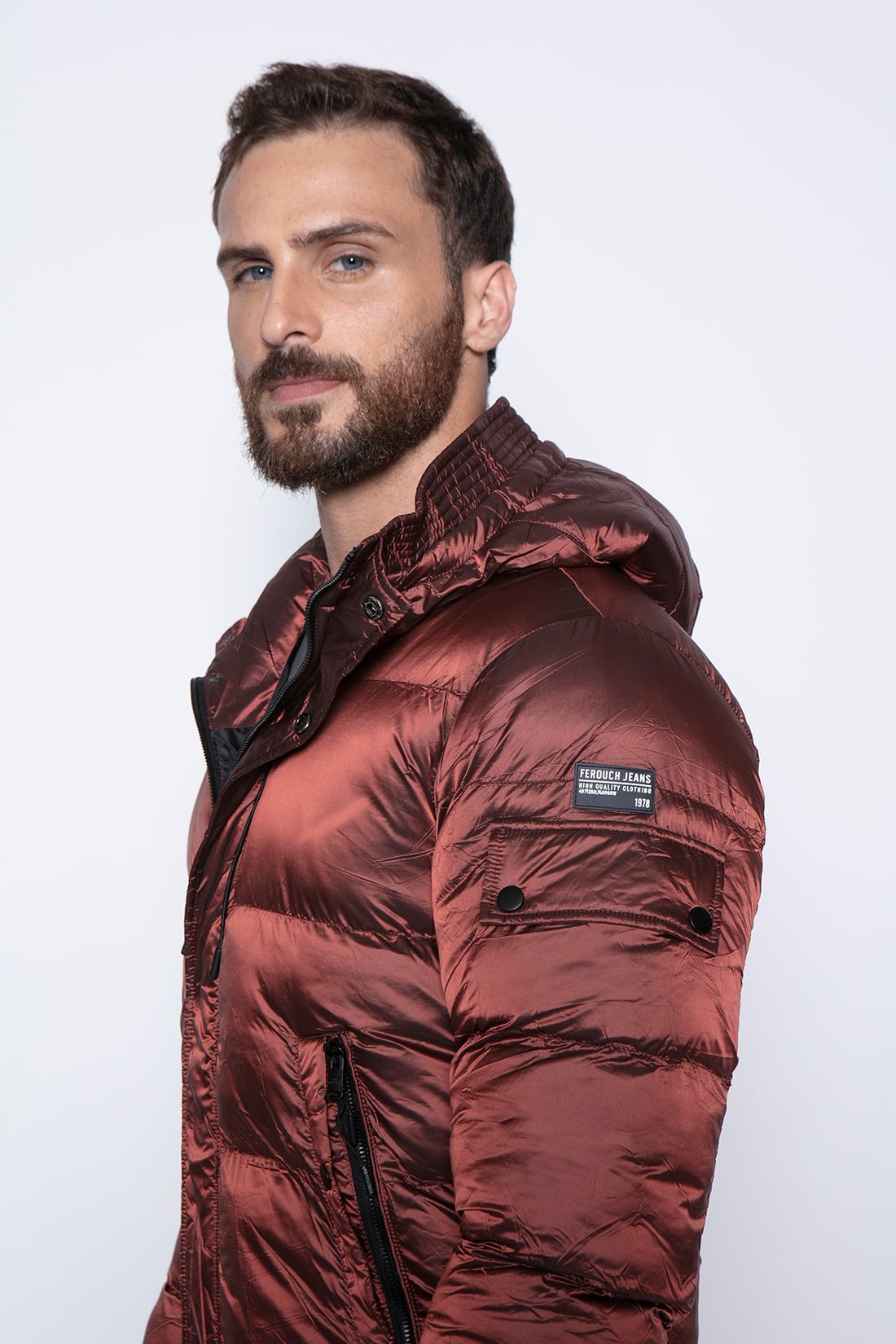 CHAQUETA PUFFA ASPEN FJ BRICK - 3