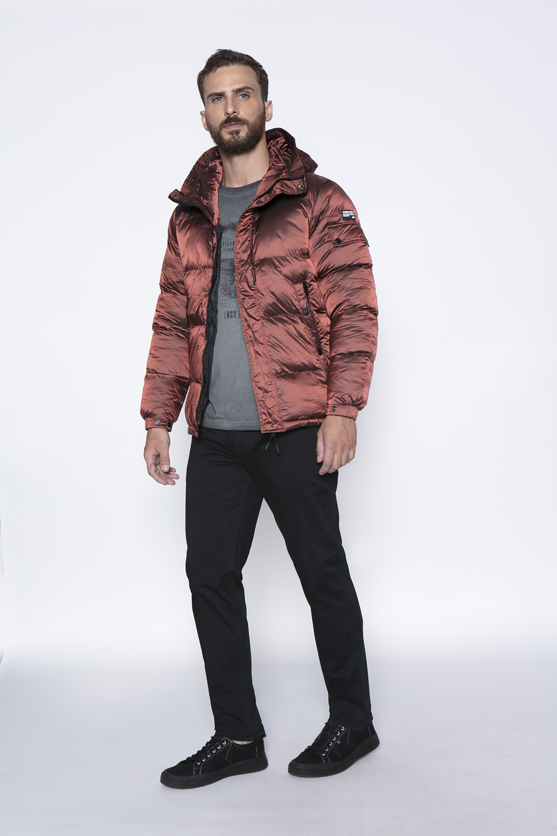 CHAQUETA PUFFA ASPEN FJ BRICK - 4