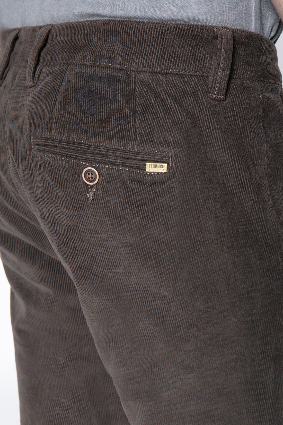 PANTALÓN CAMBRIDGE F BROWN - 5