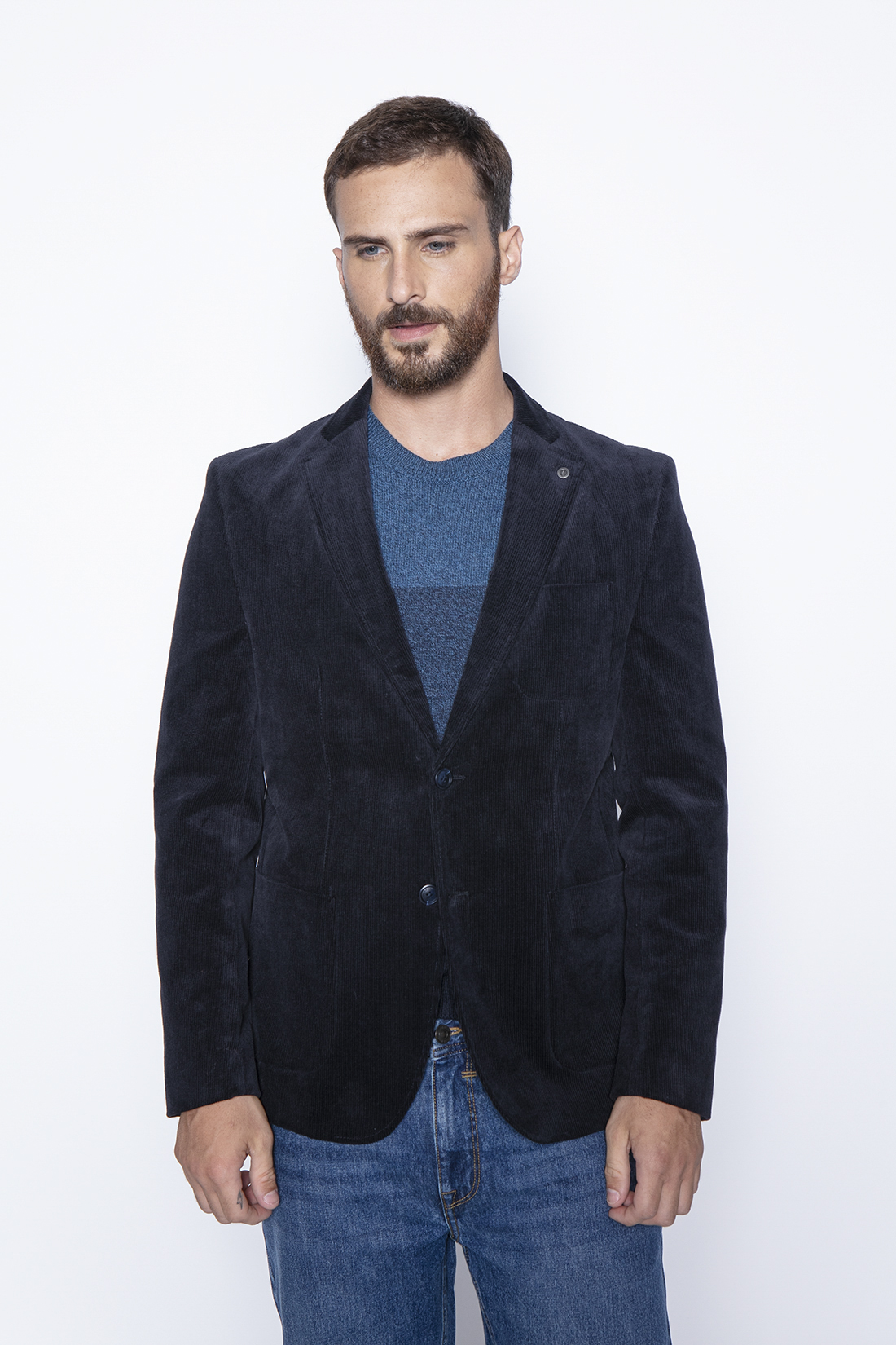 BLAZER CORDUROY SPORT FJ NAVY - 1