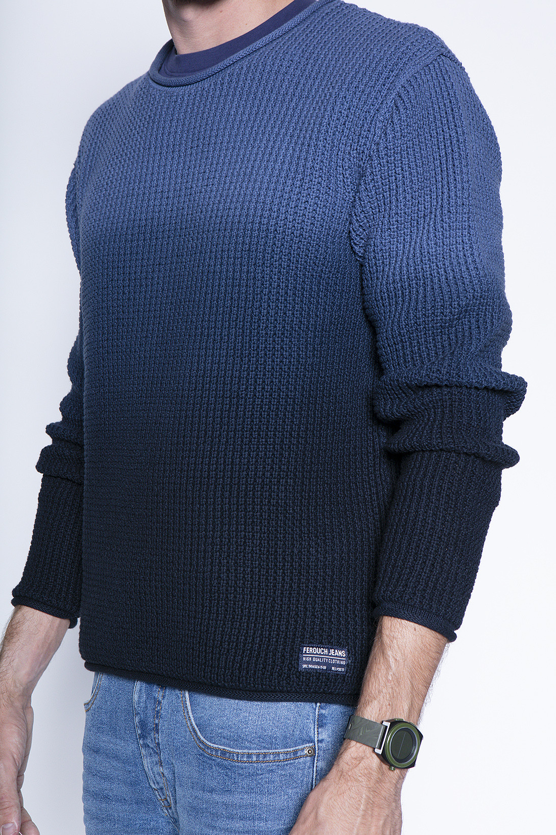 SWEATER BRENTWOOD FJ BLUE - 5
