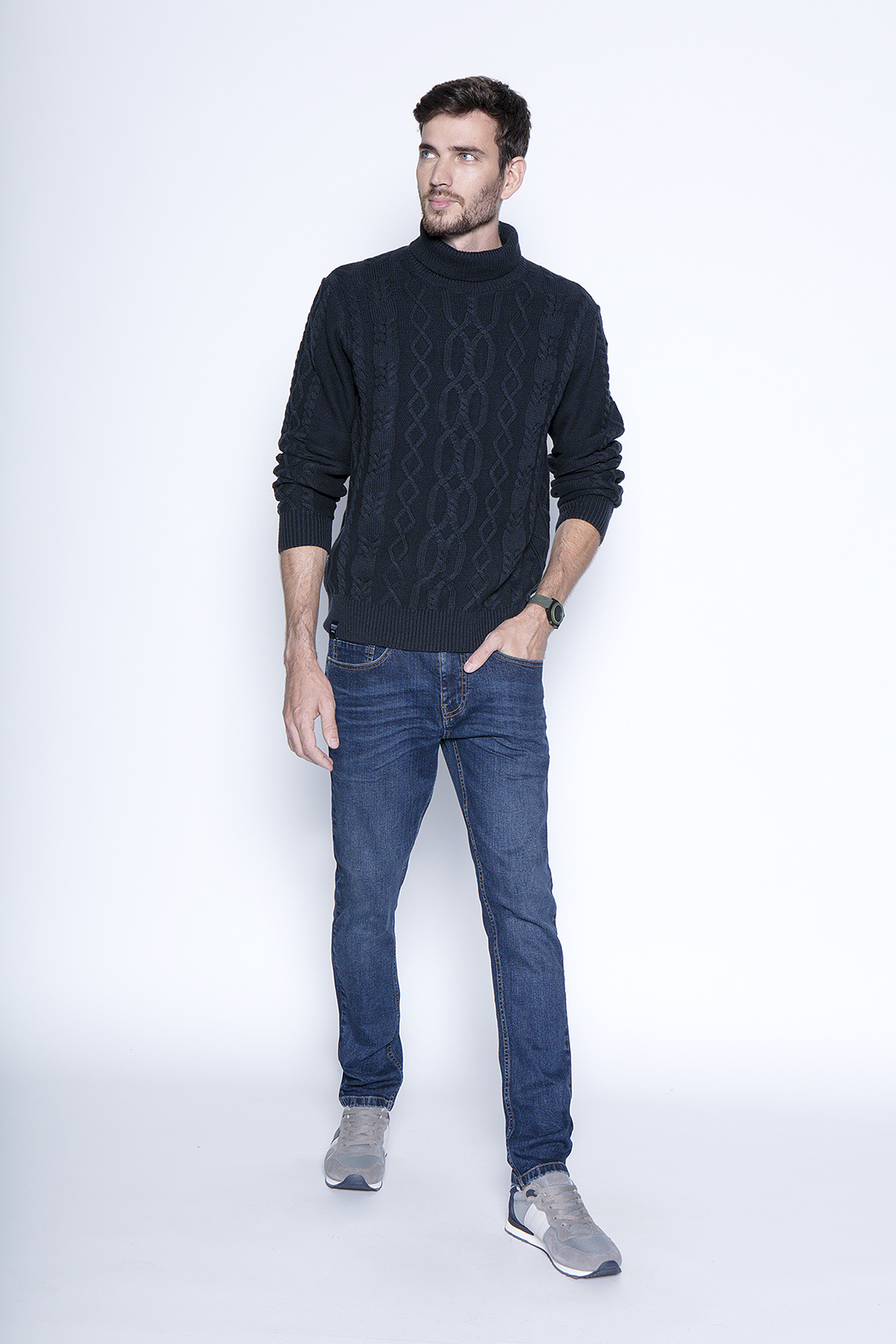 SWEATER CAMBRIDGE F NAVY - 4