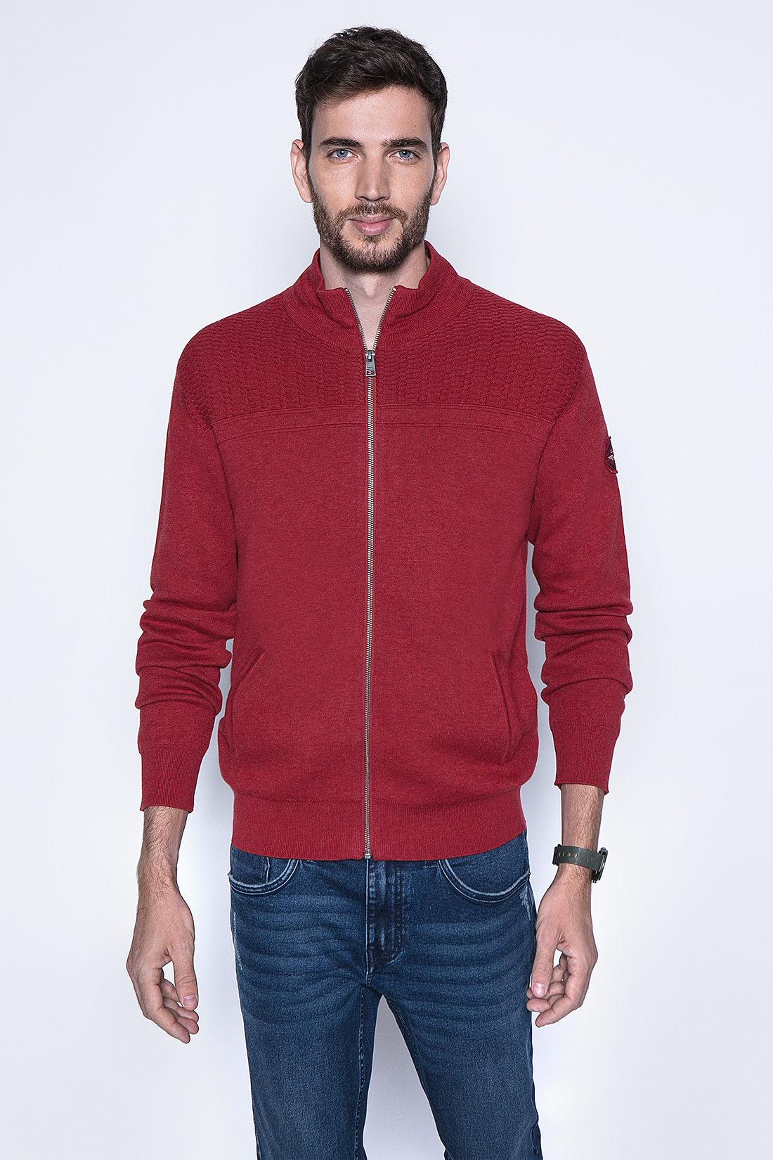 SWEATER RED BERWYN FJ - 1