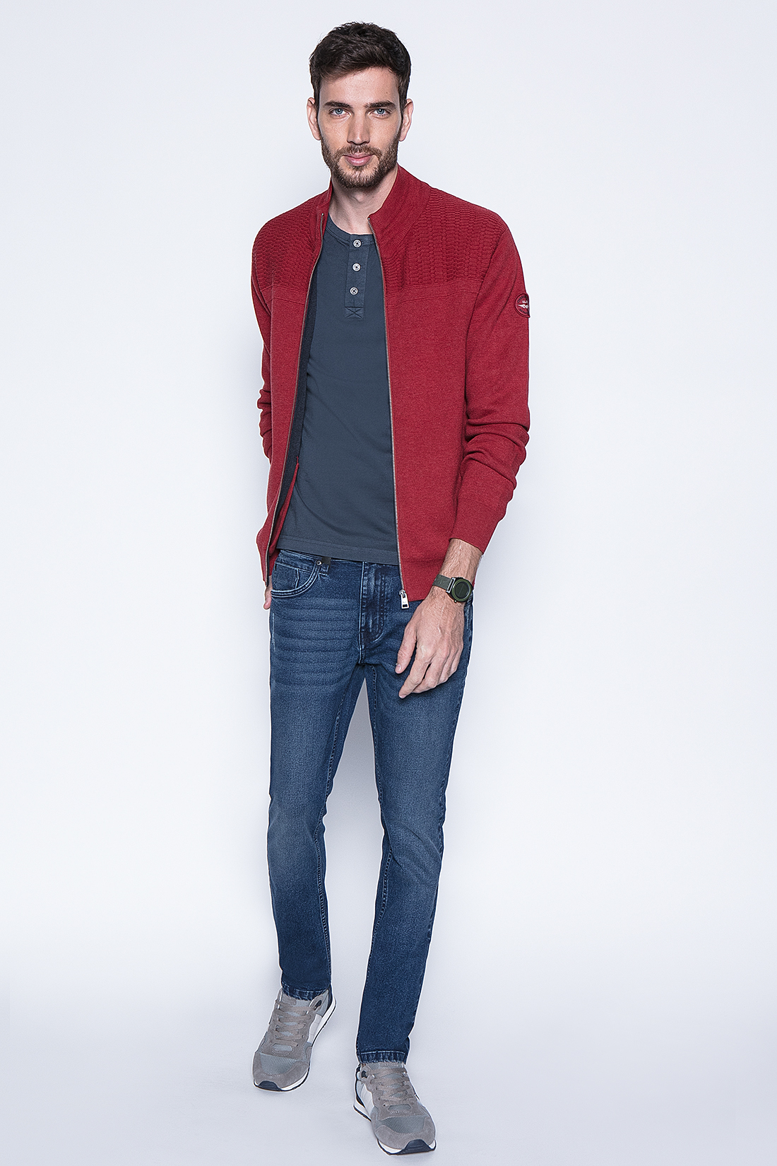 SWEATER RED BERWYN FJ - 4