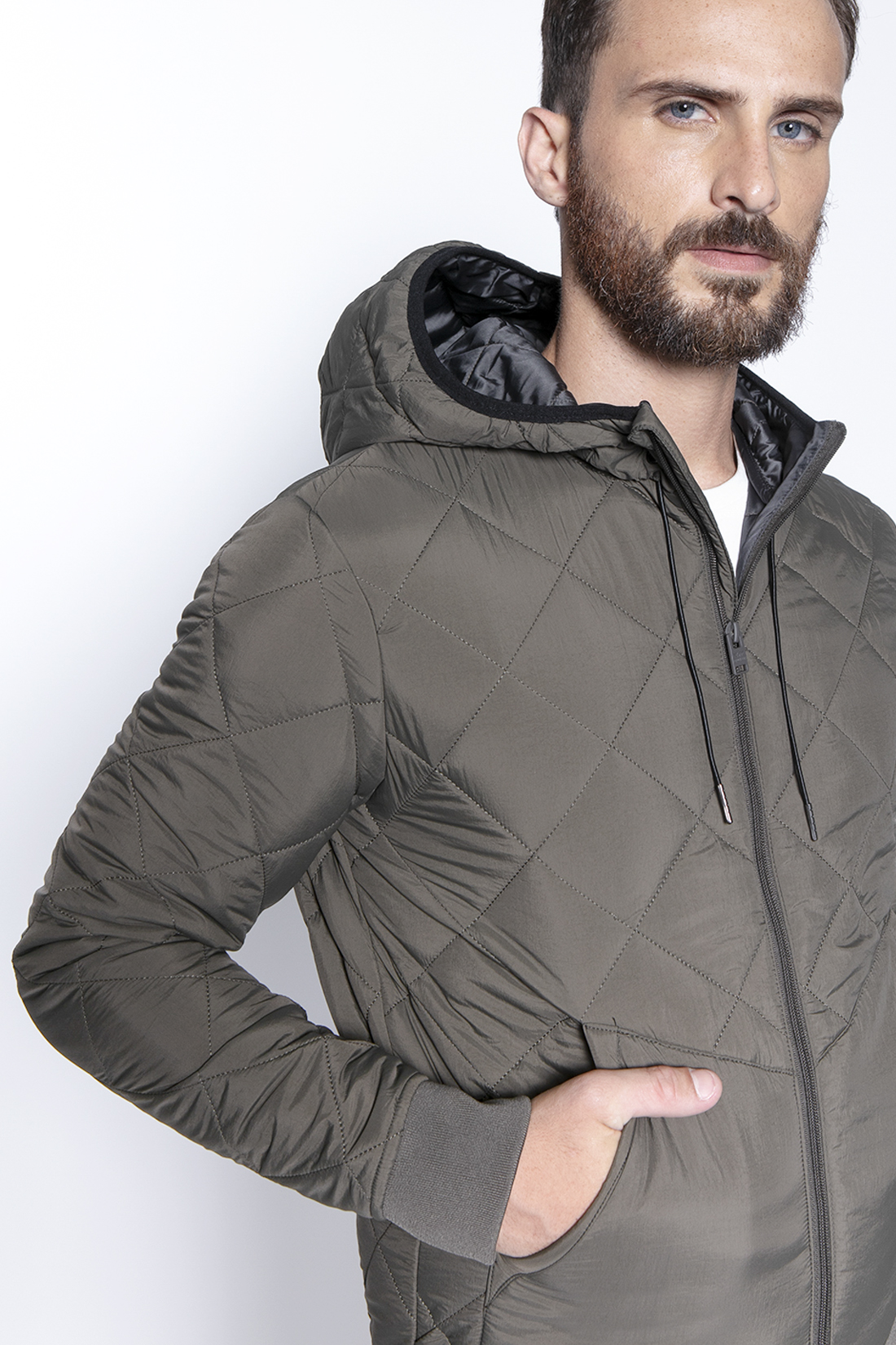 CHAQUETA QUILT MEMPHIS FJ MILITARY - 3