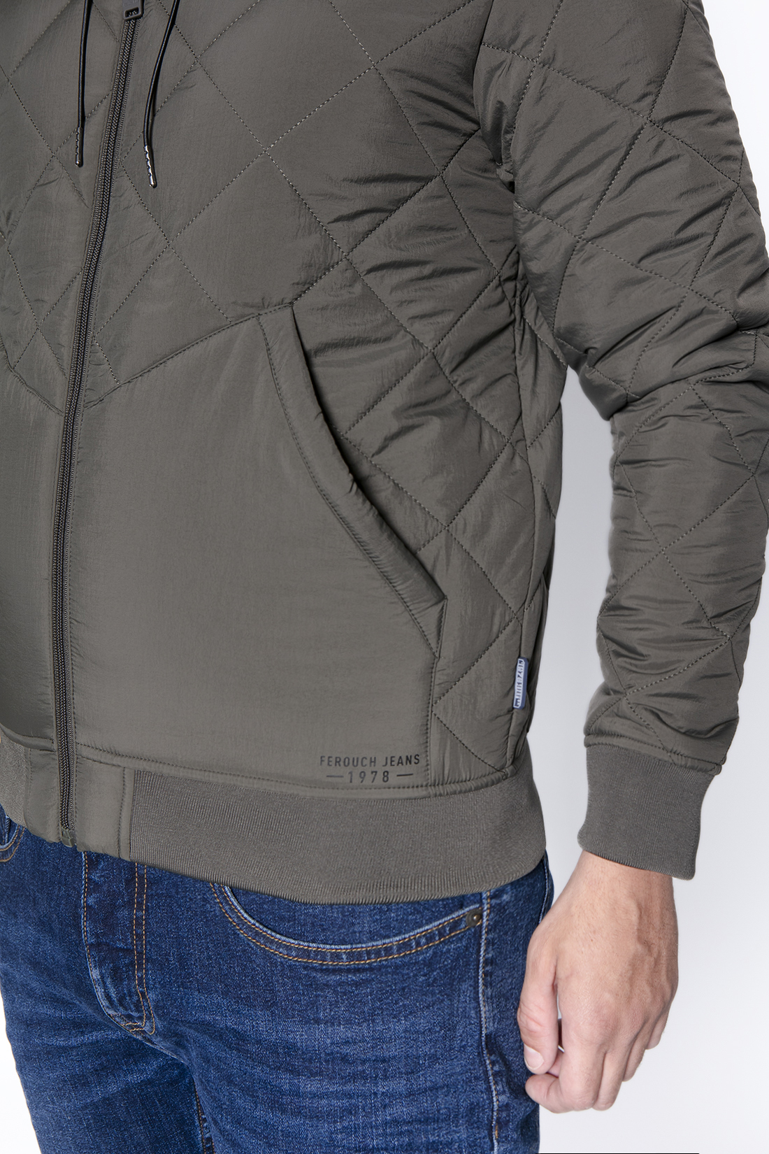 CHAQUETA QUILT MEMPHIS FJ MILITARY - 5