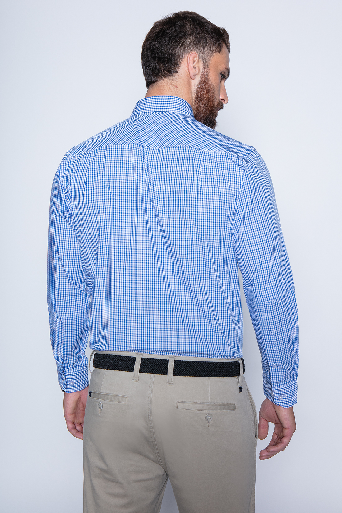 CAMISA CUADRO DUBLIN SM SKY - 2
