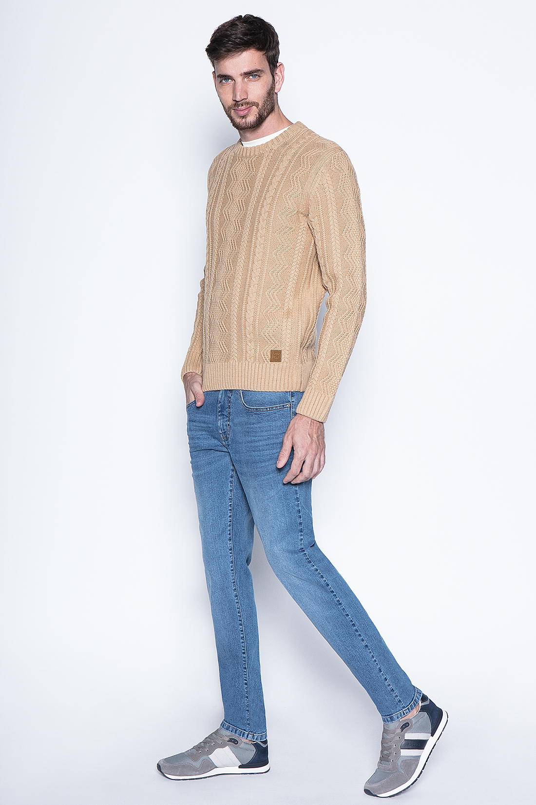 SWEATER BARLETT FJ CAMEL - 4