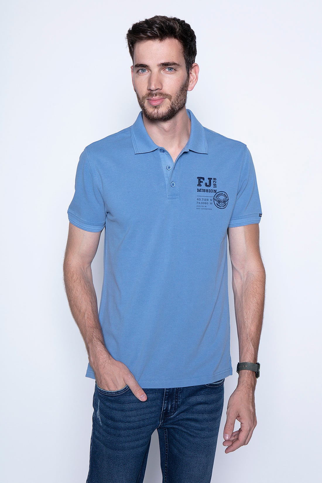POLERA BROOKLYNG OCEAN - 1