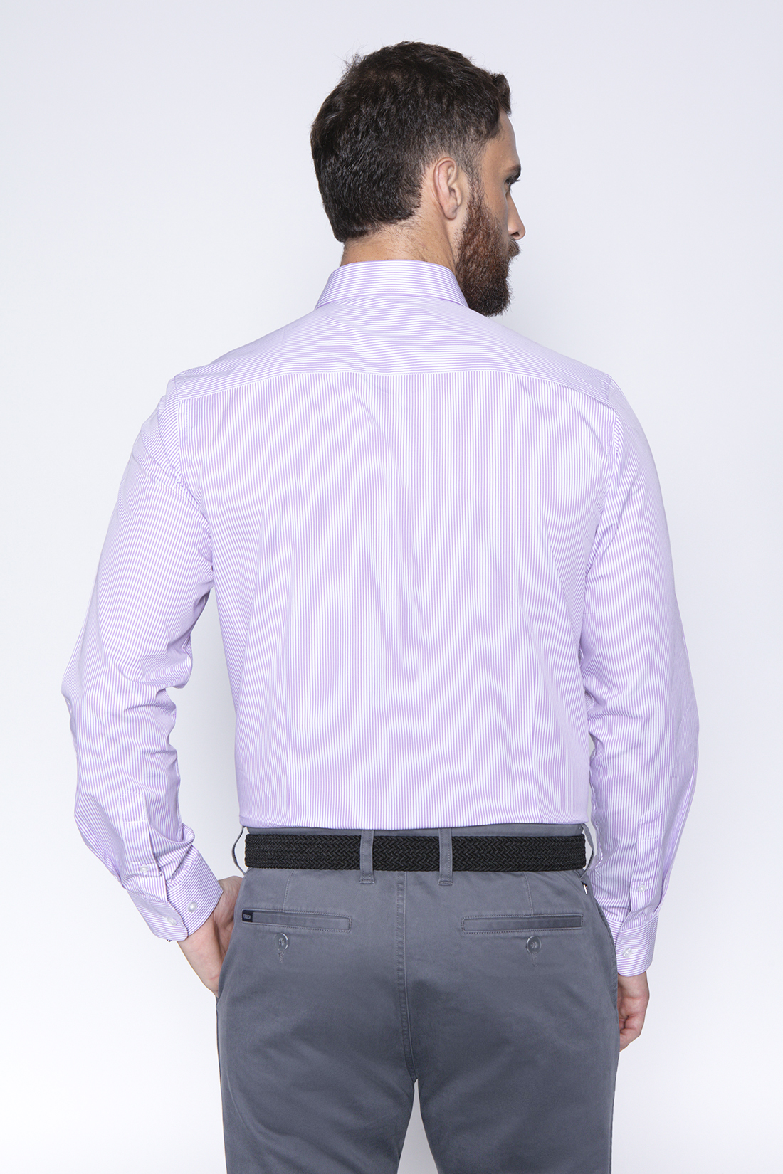 CAMISA ALBANY SMART CASUAL VIOLET - 2