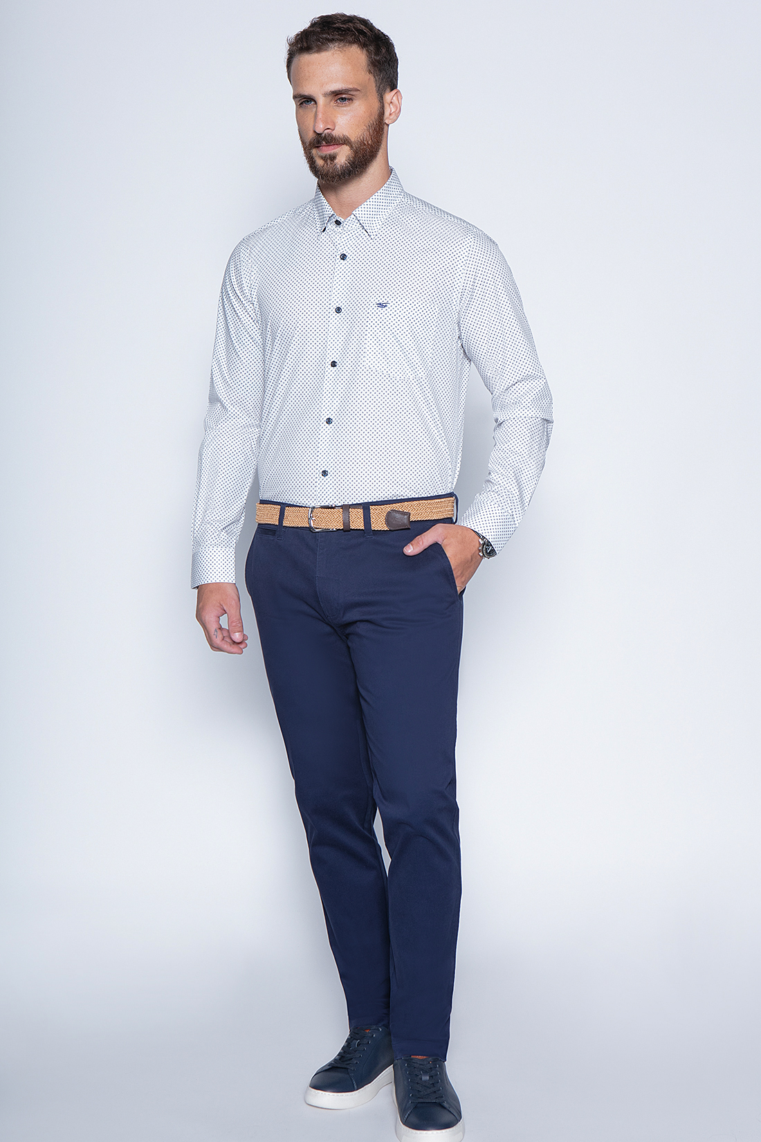 CAMISA ESTAMPADA SAN DIEGO SM BLUE - 4
