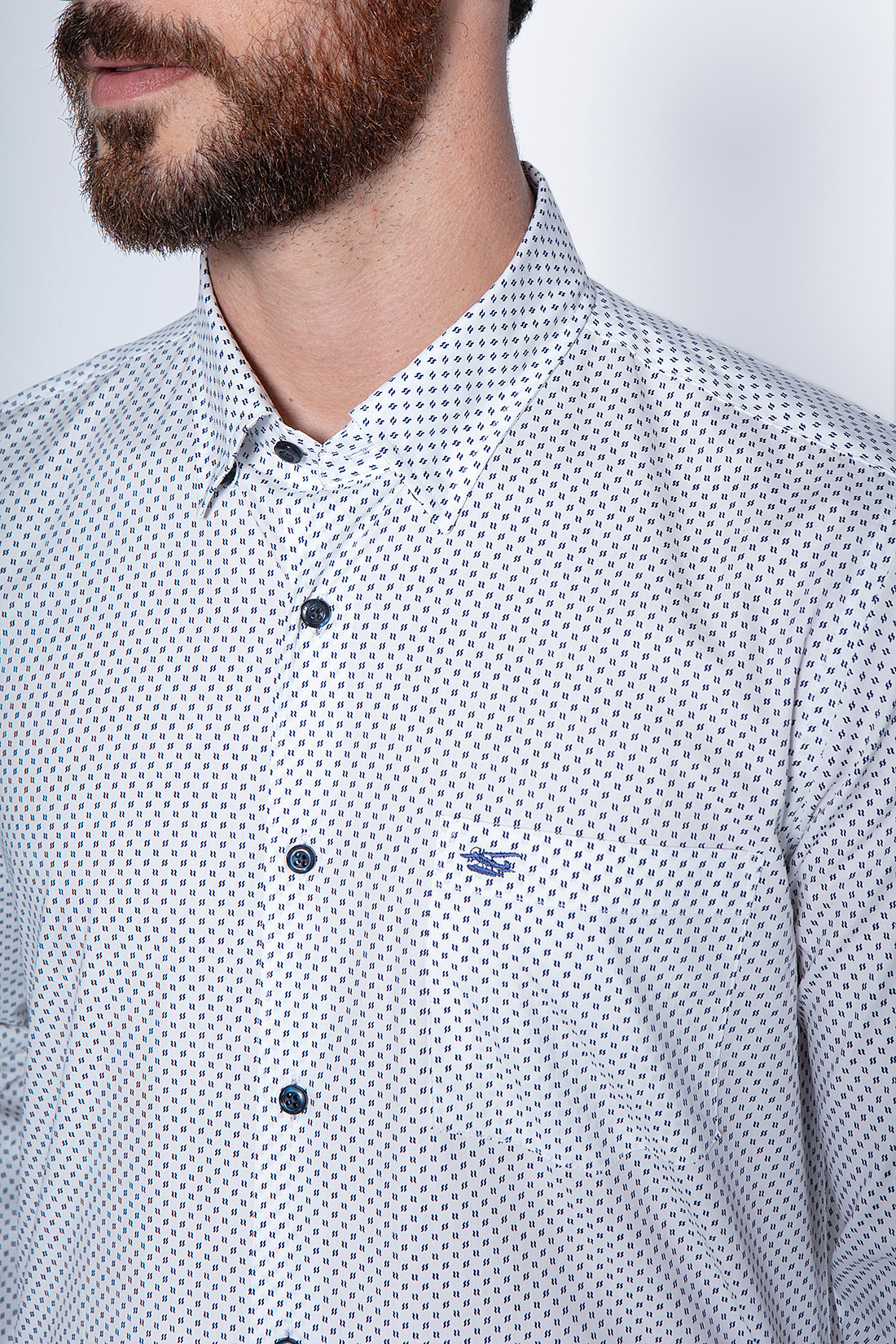 CAMISA ESTAMPADA SAN DIEGO SM BLUE - 5
