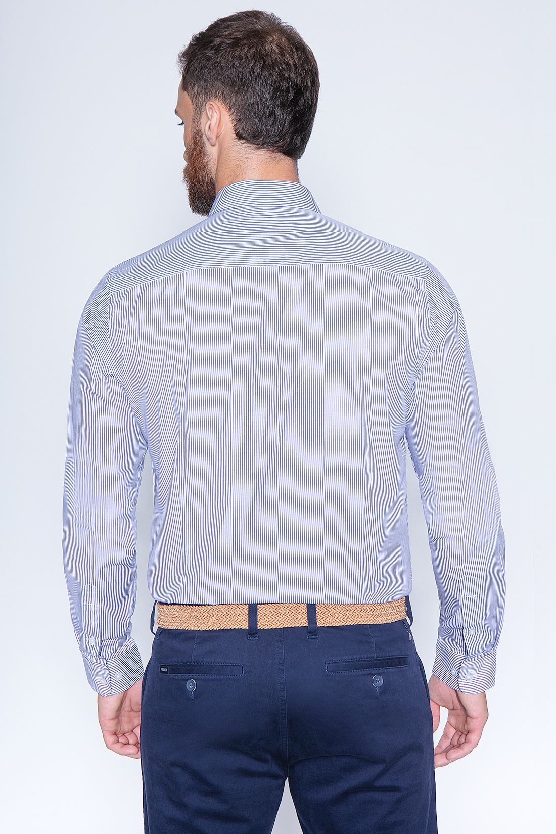 CAMISA ALBANY NAVY SMART CASUAL - 2