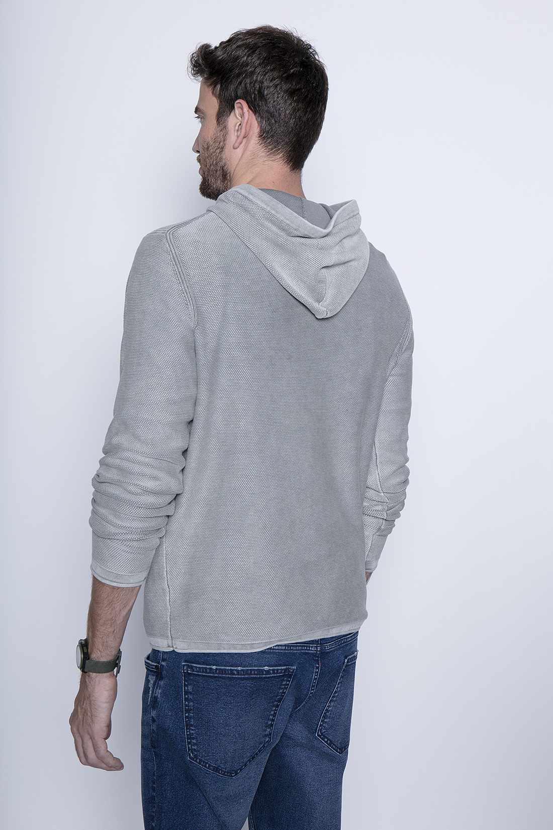 SWEATER ALLEN FJ LT GREY - 2