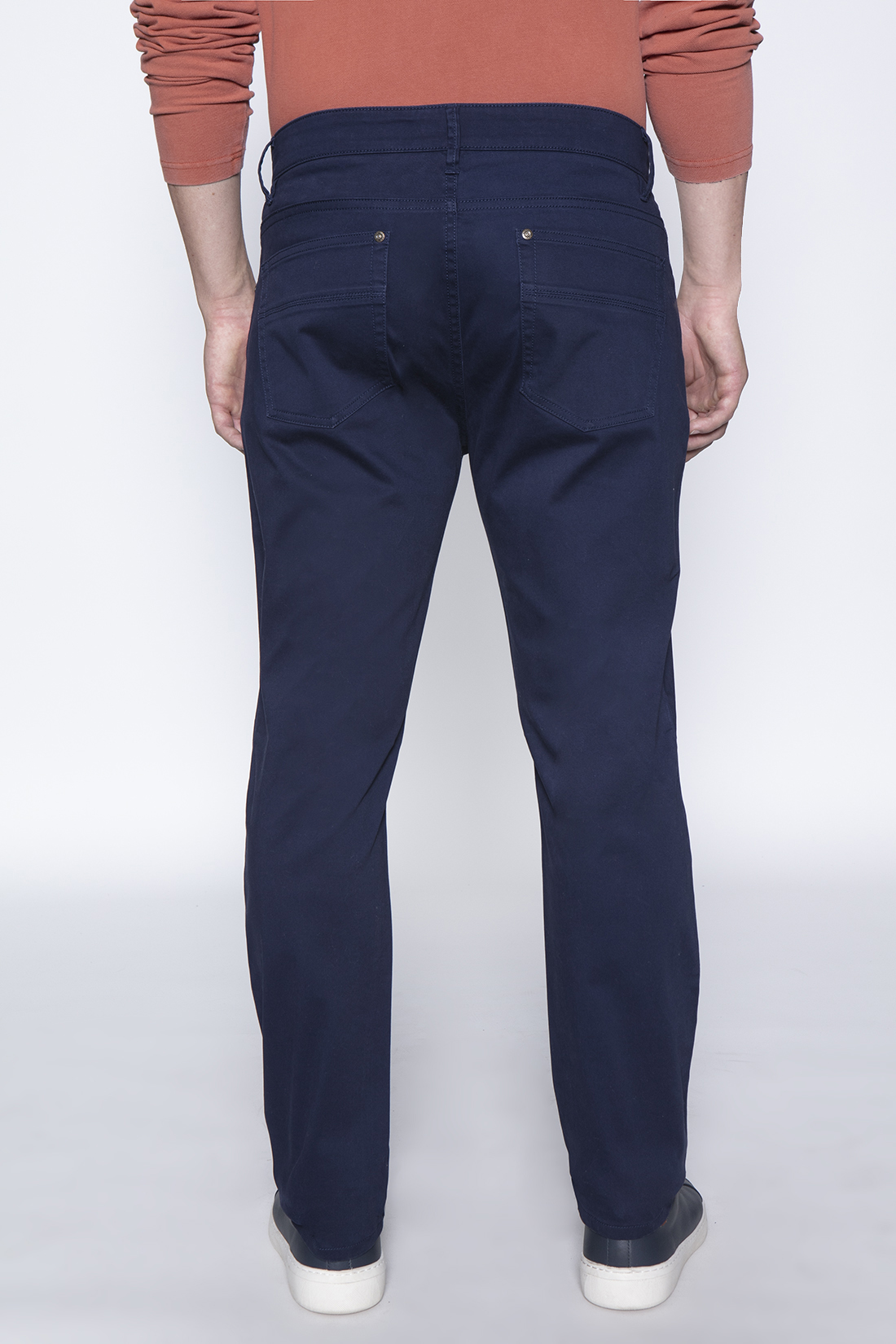 PANTALÓN ALGODÓN HOMBRE FEROUCH BLUE 206009X0223 DK. FIVE POCKET - 2