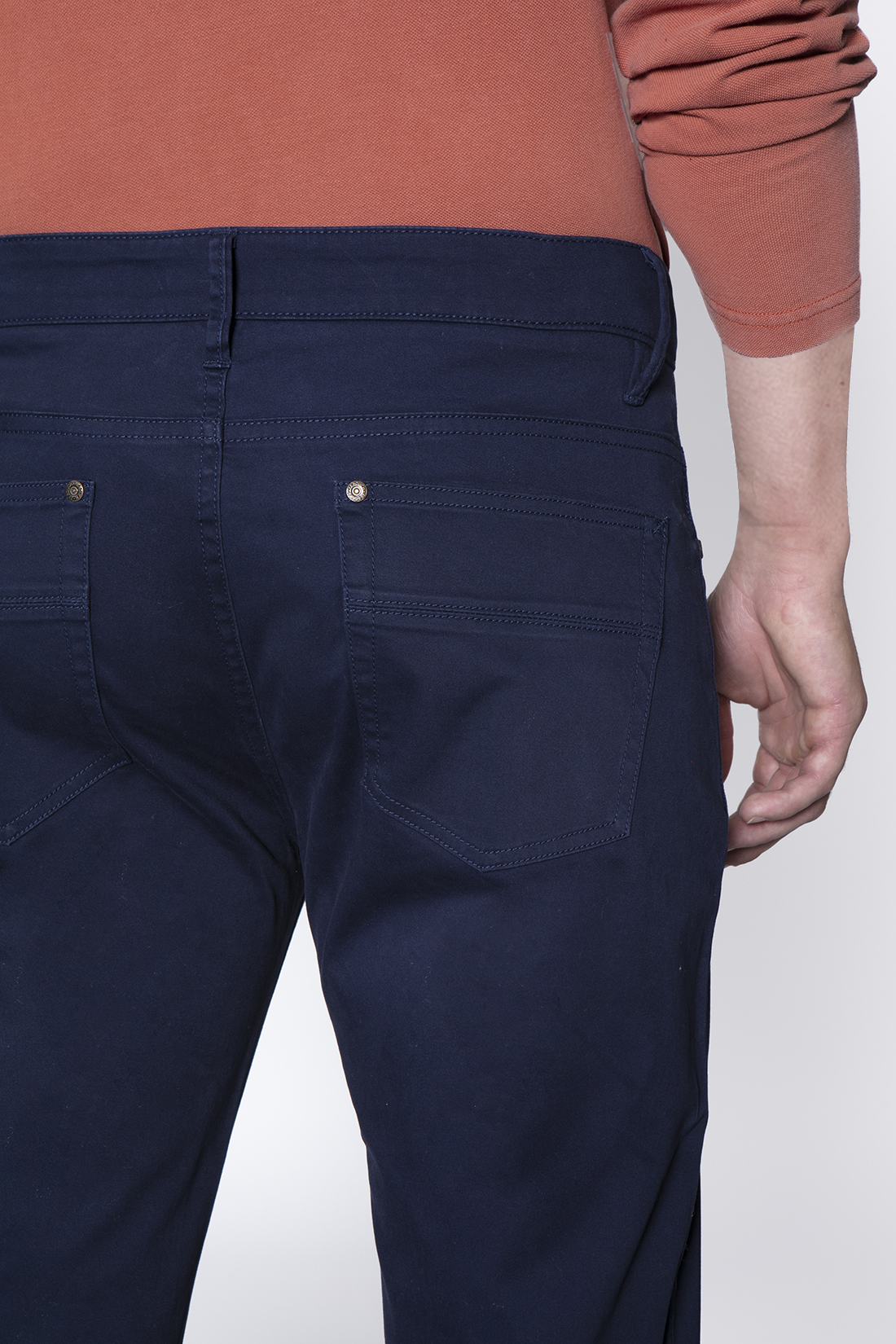 PANTALÓN ALGODÓN HOMBRE FEROUCH BLUE 206009X0223 DK. FIVE POCKET - 5