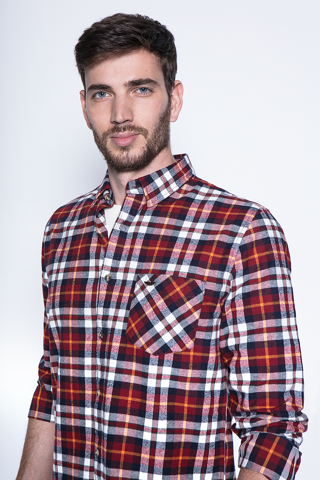 CAMISA A CUADRO BALTIMORE FJ RED - 3
