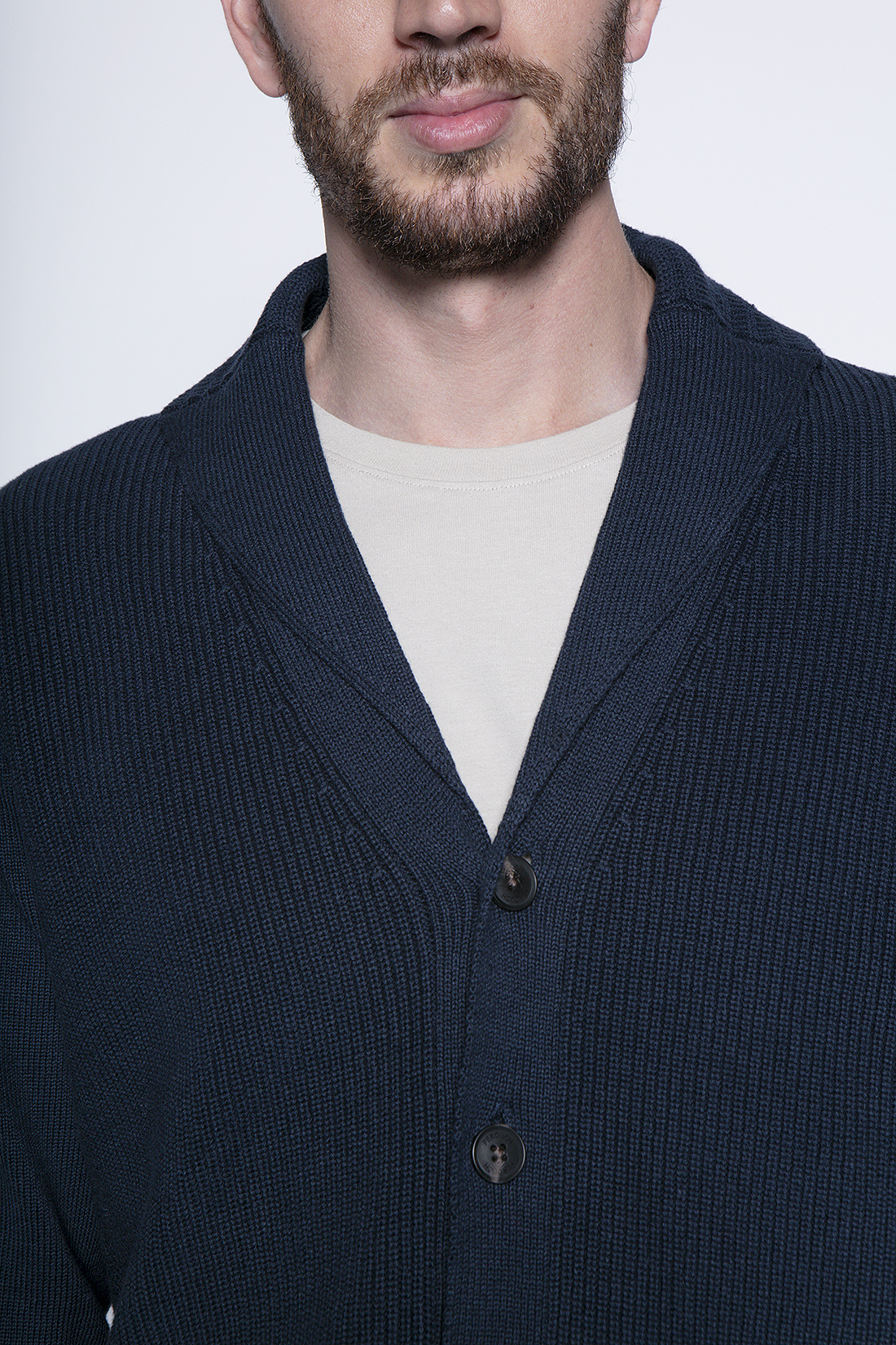 CARDIGAN BALTIMORE F NAVY - 5