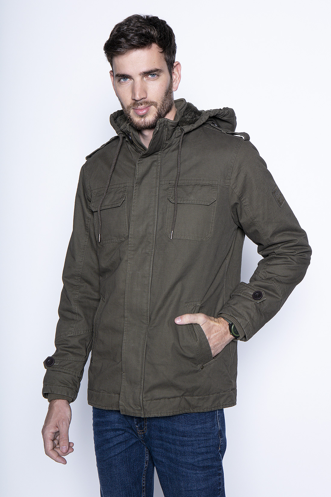 CHAQUETA MILITARY TWILL NEVADA F - 1