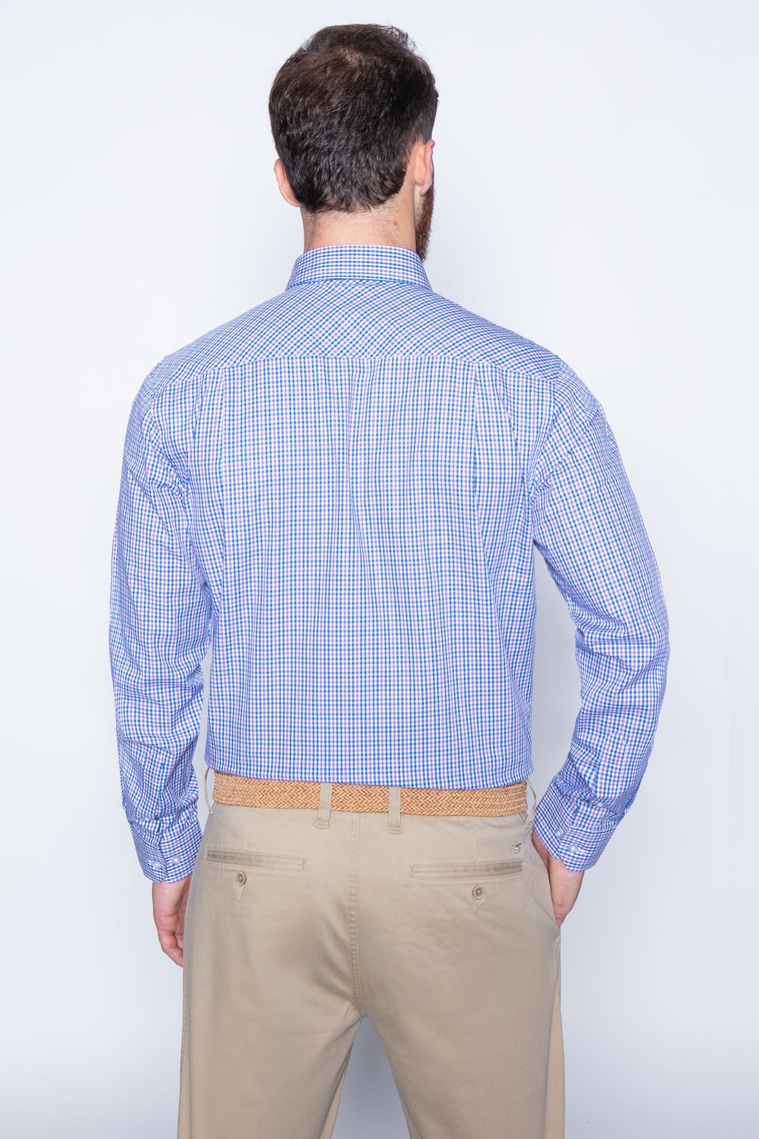 CAMISA CUADRO DUBLIN SM PURPLE - 2
