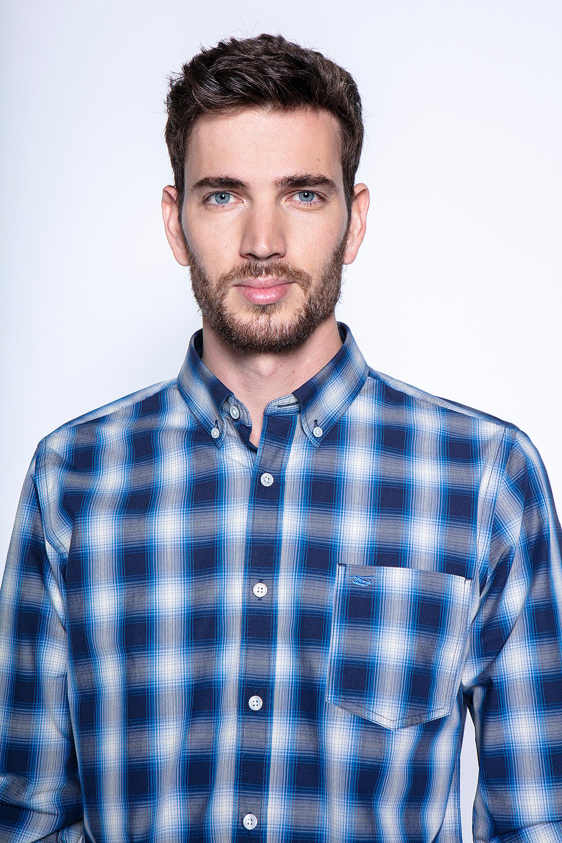 CAMISA CUADRO CHICAGO F NAVY - 3
