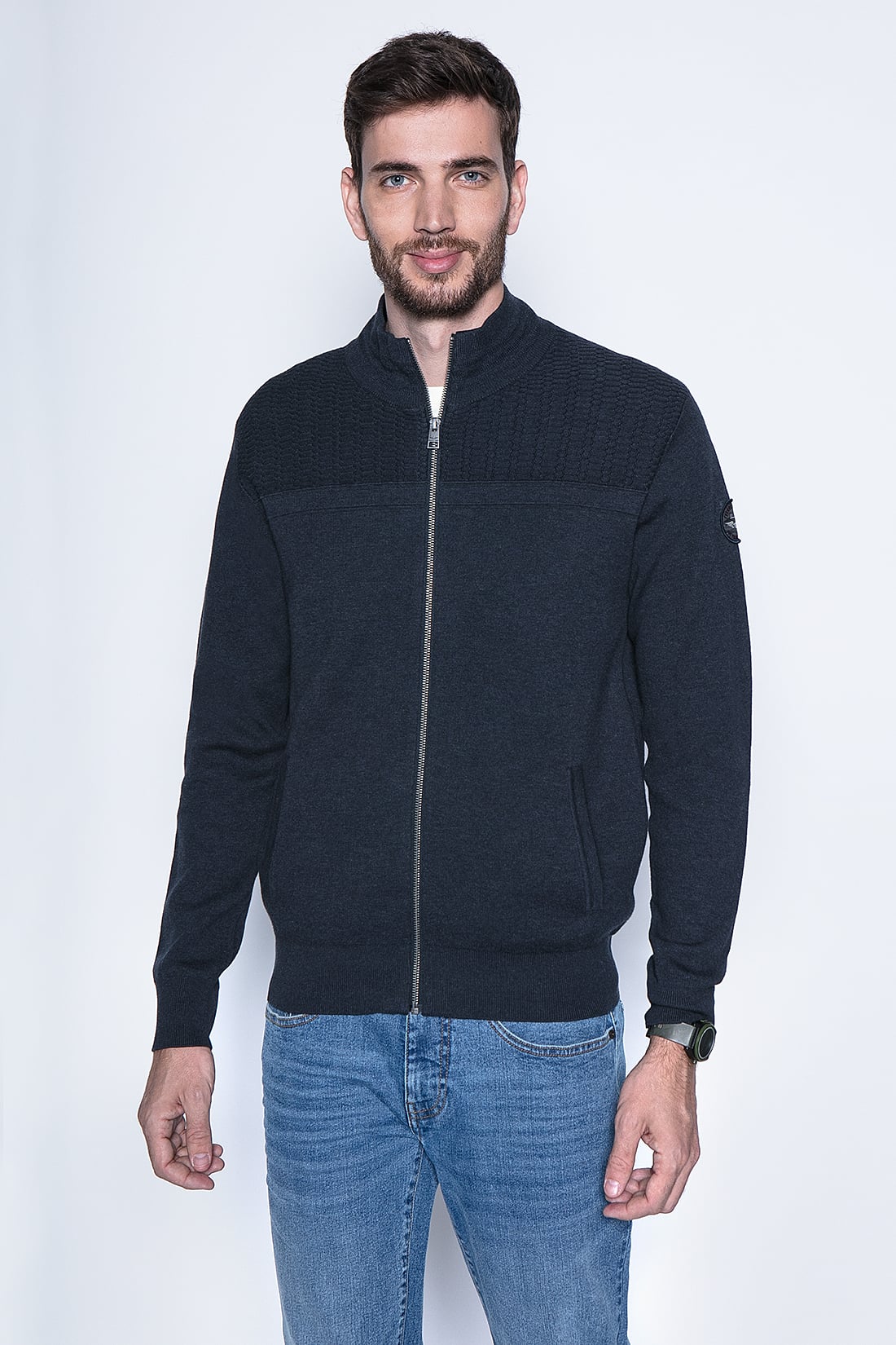 SWEATER BERWYN FJ NAVY - 1