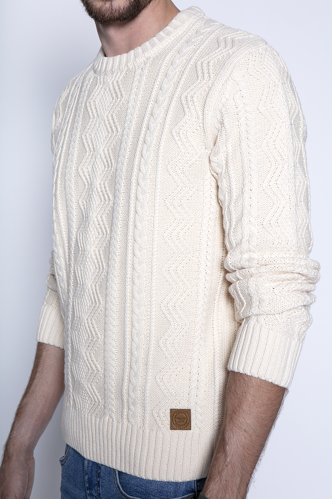 SWEATER BARLETT FJ CREAM - 5
