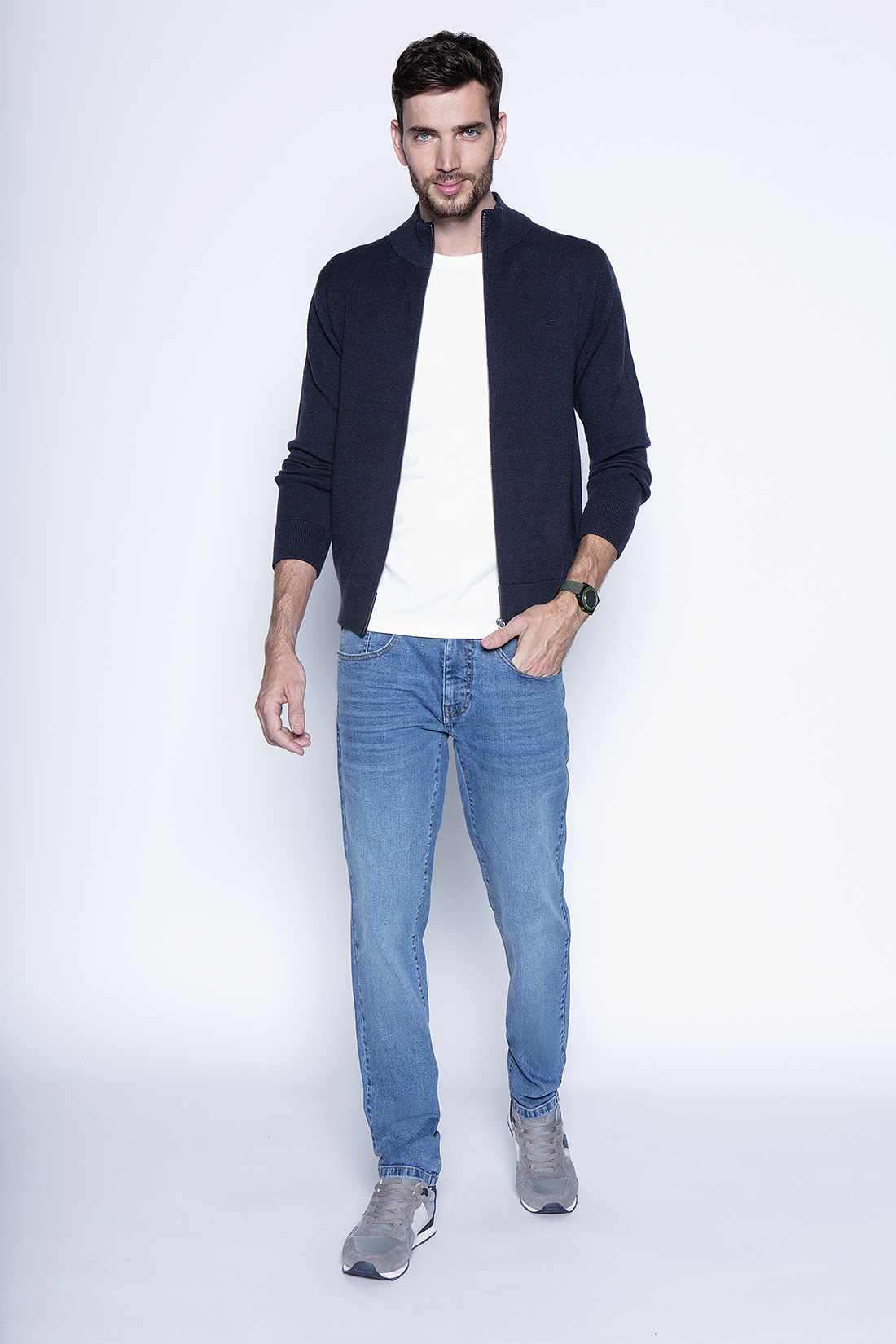 SWEATER BERKELEY F NAVY - 4