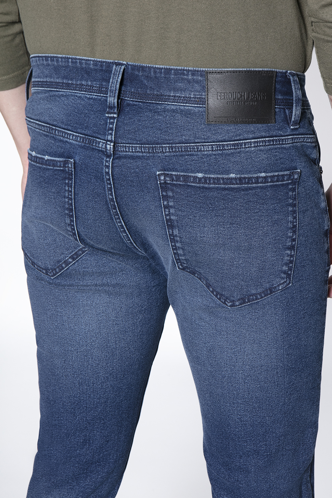 JEANS ATLANTA FJ DK.BLUE - 5