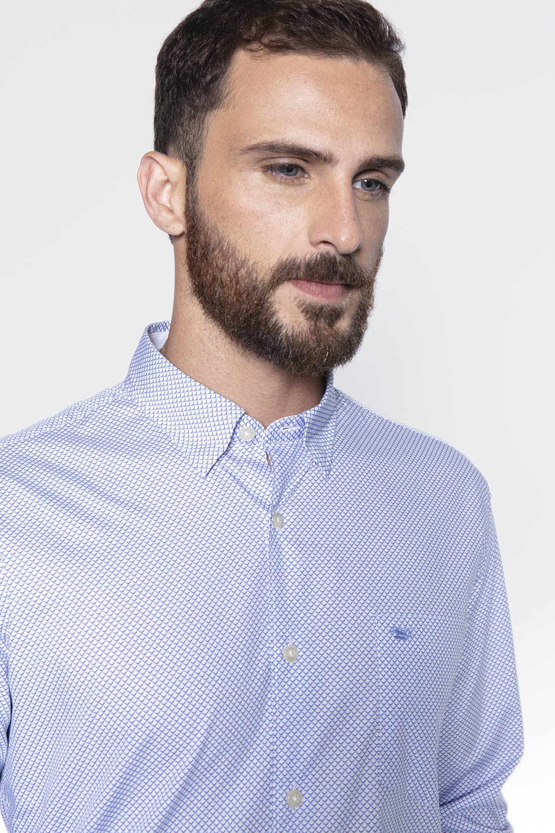 CAMISA ESTAMPADA MONTANA SM BLUE - 3