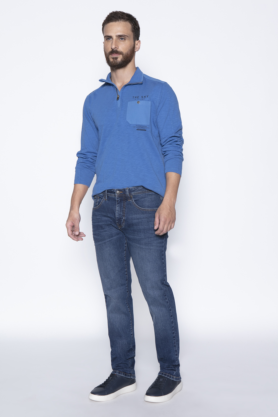 JEANS BASICO NAVY BRISTOL FEROUCH - 3