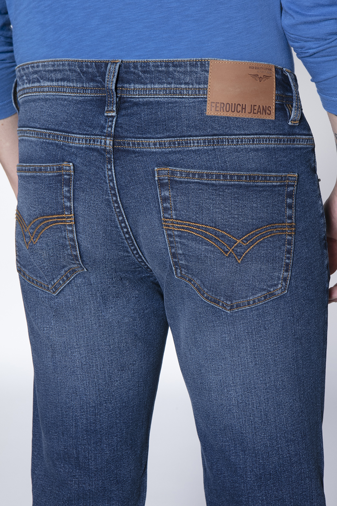 JEANS BASICO NAVY BRISTOL FEROUCH - 4