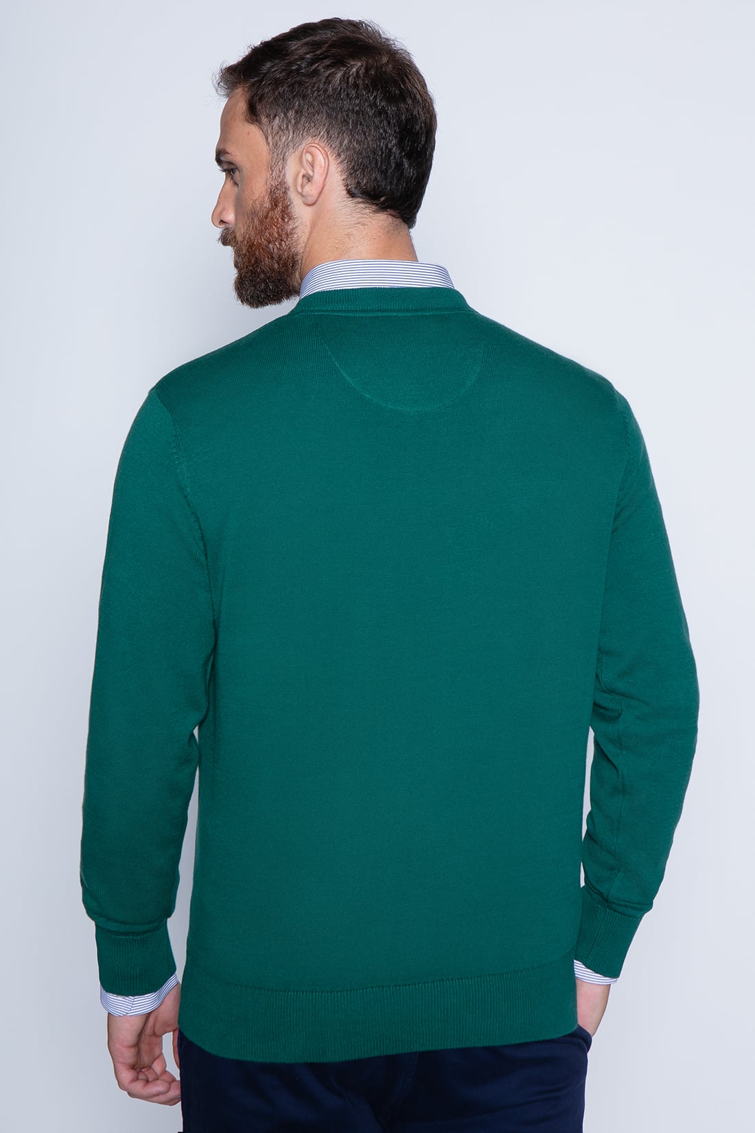SWEATER ROUND NECK PARIS GREEN - 2