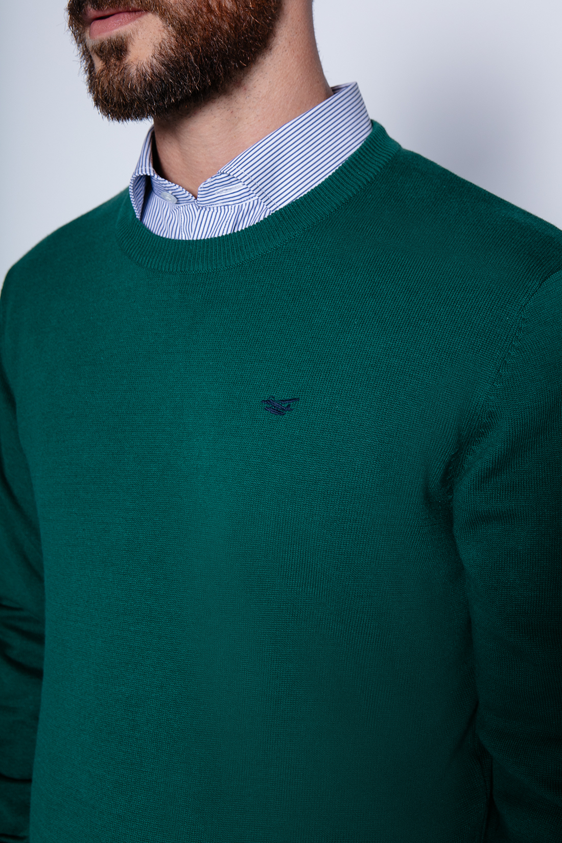SWEATER ROUND NECK PARIS GREEN - 5