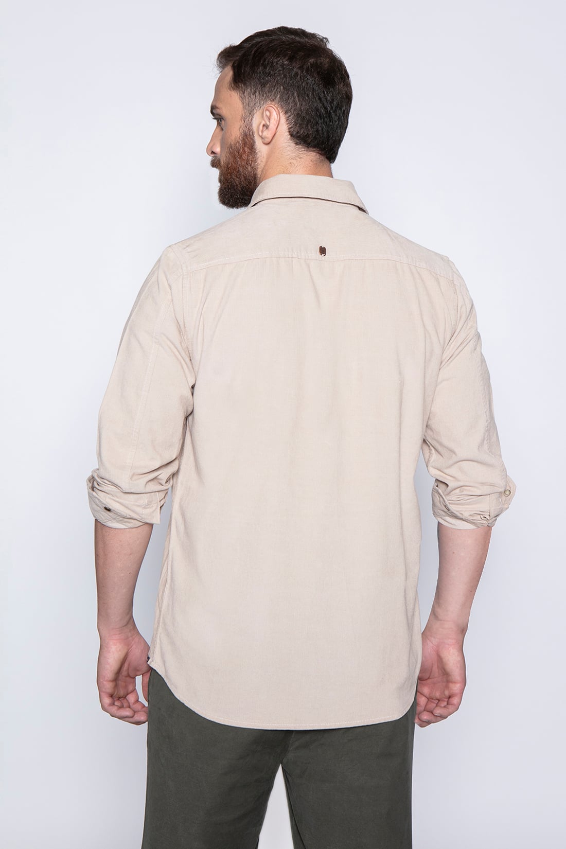 CAMISA CORDUROY F SAND - 2