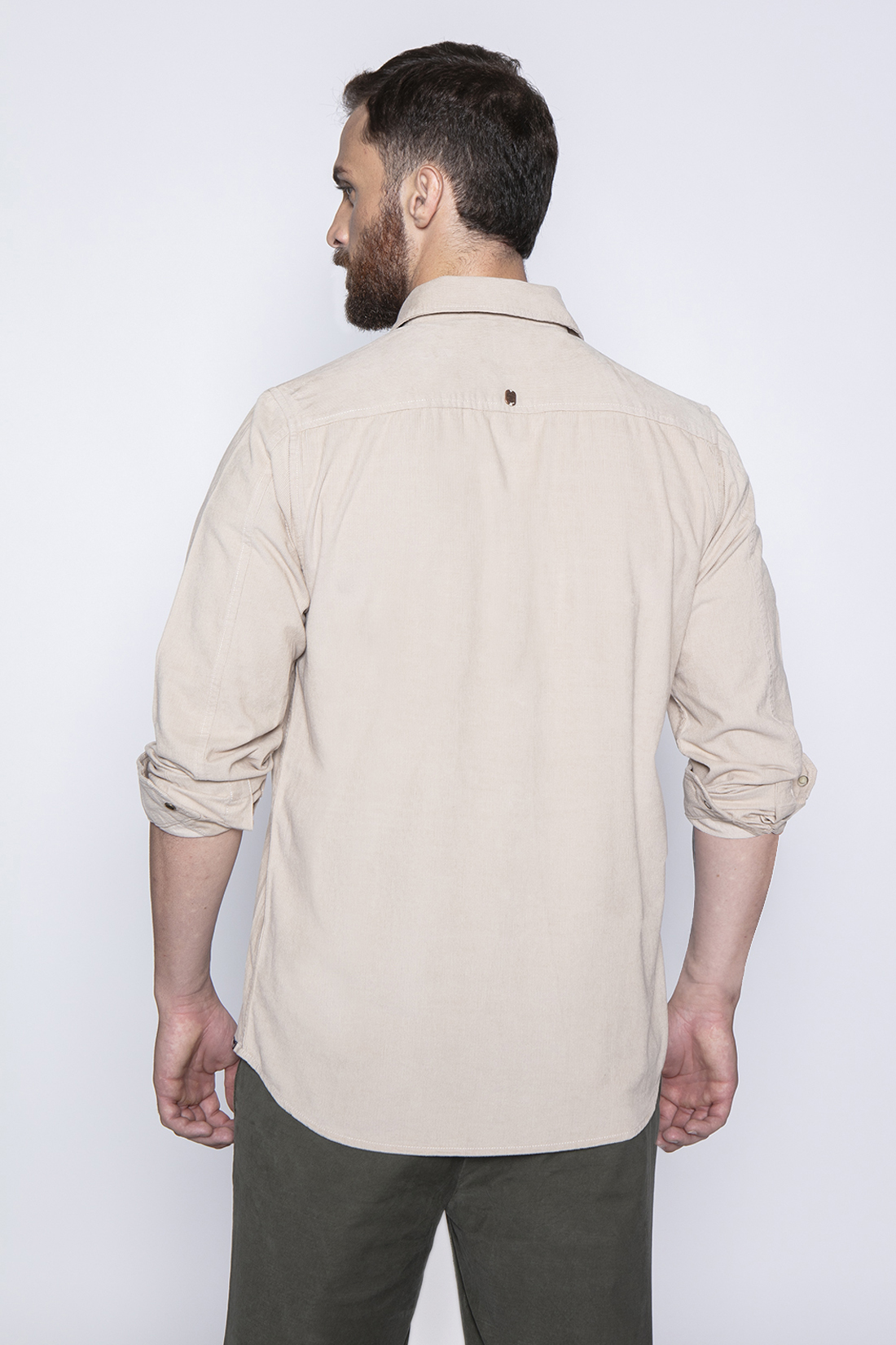 CAMISA CORDUROY F SAND - 2