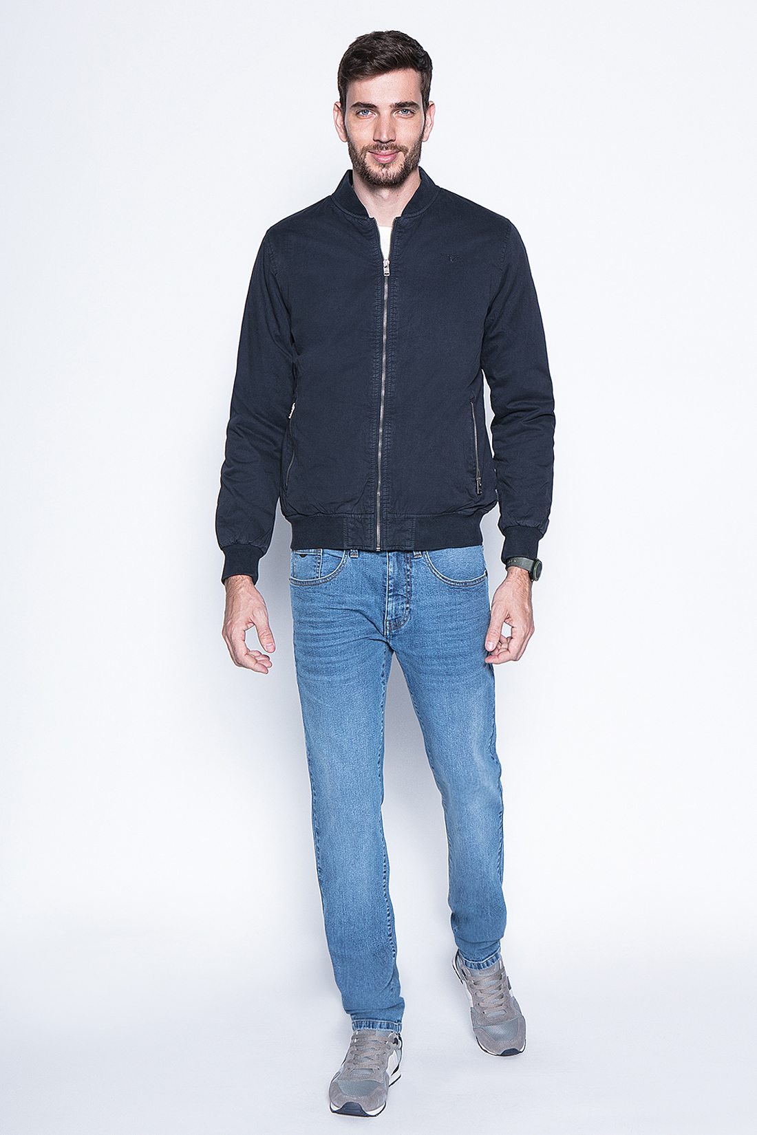 CHAQUETA NAVY GARMENT DYED FJ - 4