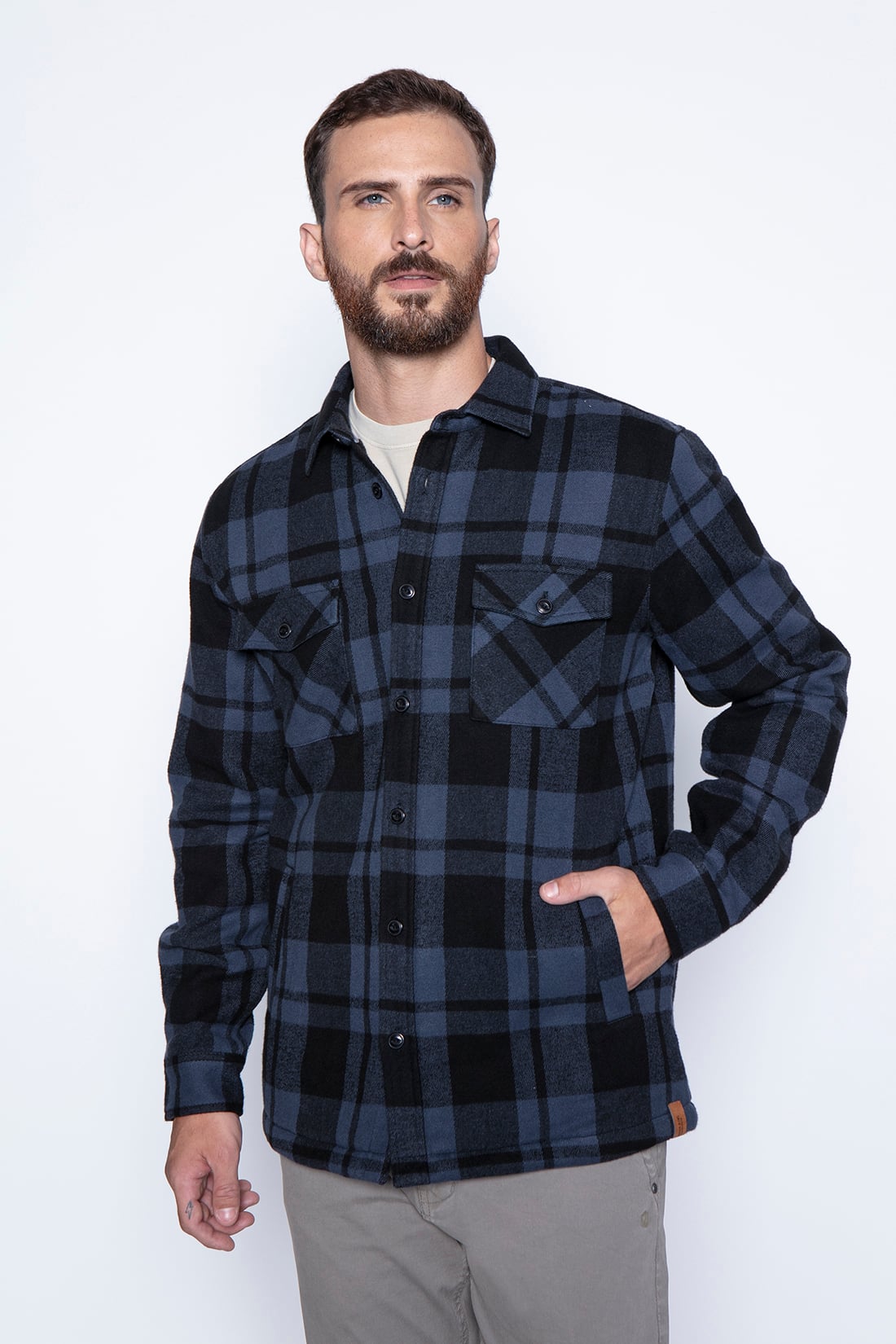 CHAQUETA LENADORA FJ NAVY - 1