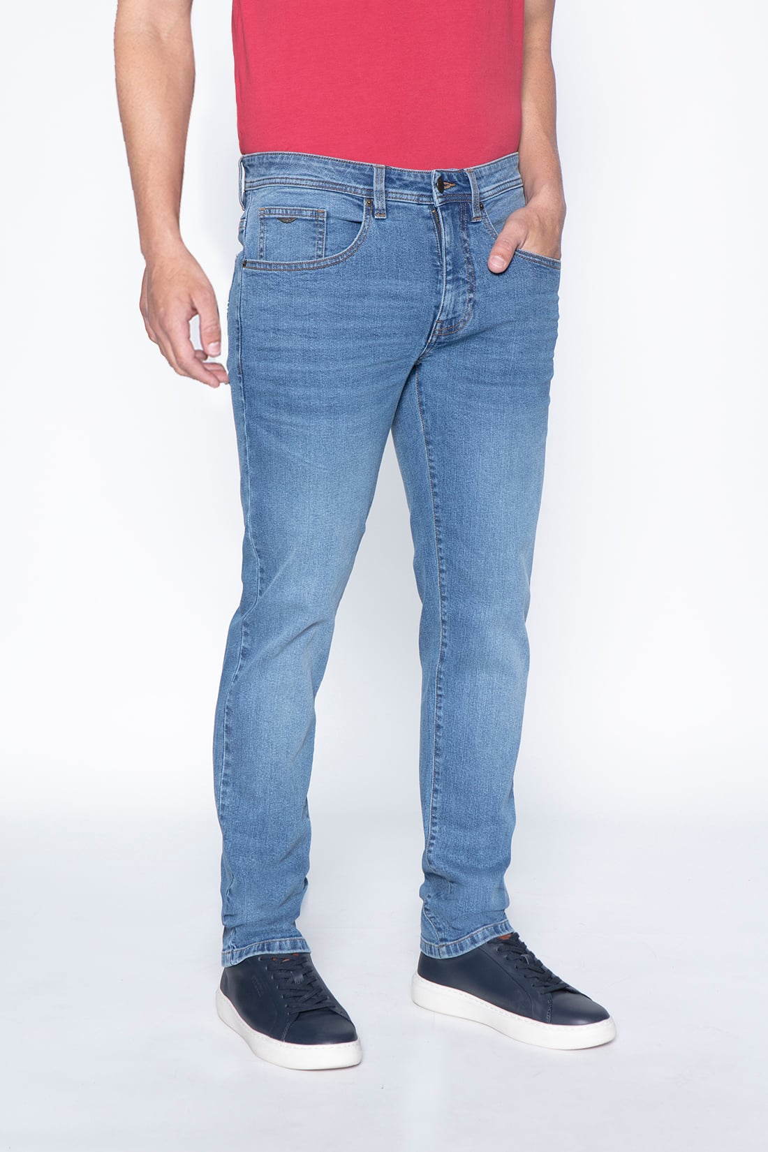 JEANS BLUE BASICO BRISTOL - 1