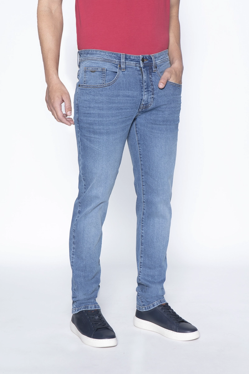 JEANS BLUE BASICO BRISTOL - 1