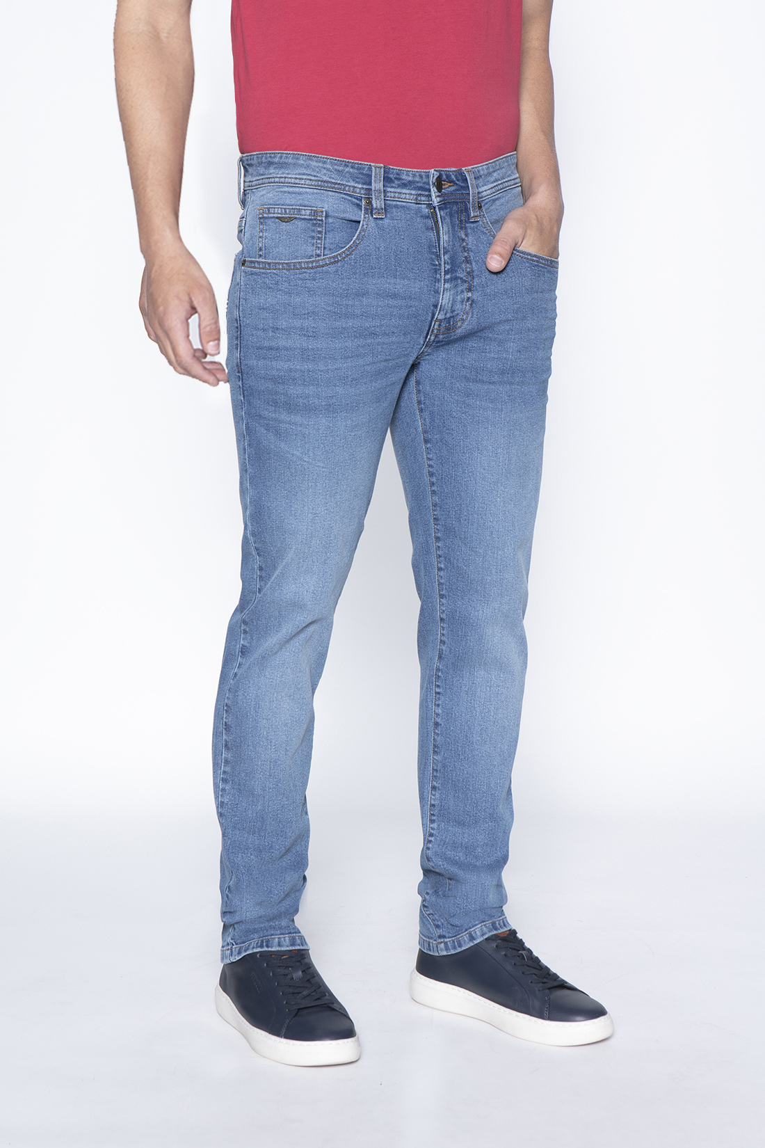JEANS BLUE BASICO BRISTOL - 1