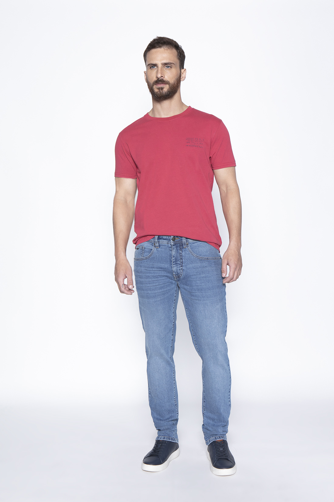 JEANS BLUE BASICO BRISTOL - 4