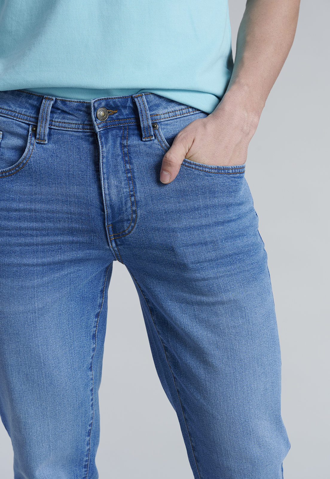 JEANS BLUE BASICO BRISTOL - 8